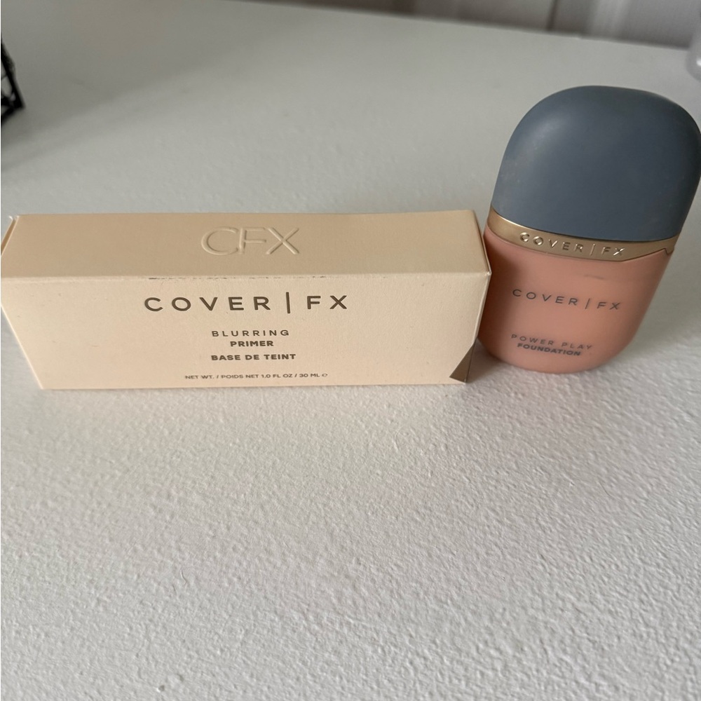Cover FX Cream M2 foundation and never used  Primer for a Smooth Finish